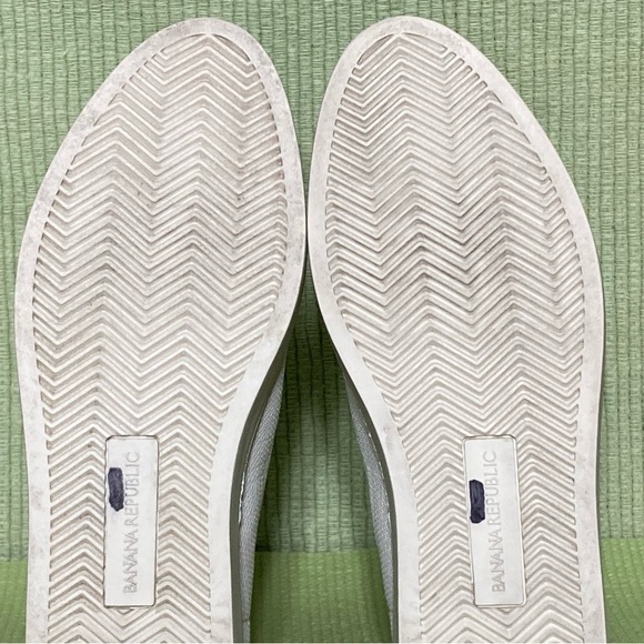 Banana Republic Womens Grey Recycled Knit Slip On Casual Sneaker Shoes Sz US6.5M - Picture 10 of 12